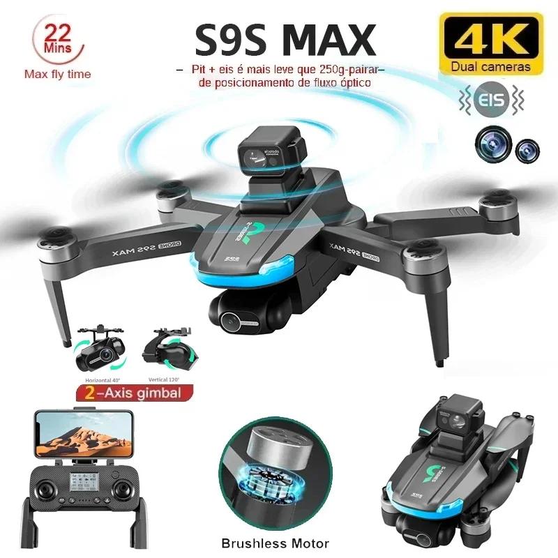 NOWOŚĆ S9S MAX MINI Drone 4K 2 – Drone Camera Wide Angle recenzja i cena