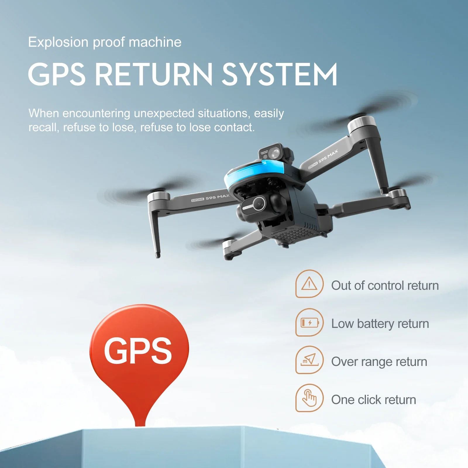 NOWOŚĆ S9S MAX MINI Drone 4K 2 – Drone Camera Wide Angle recenzja i cena