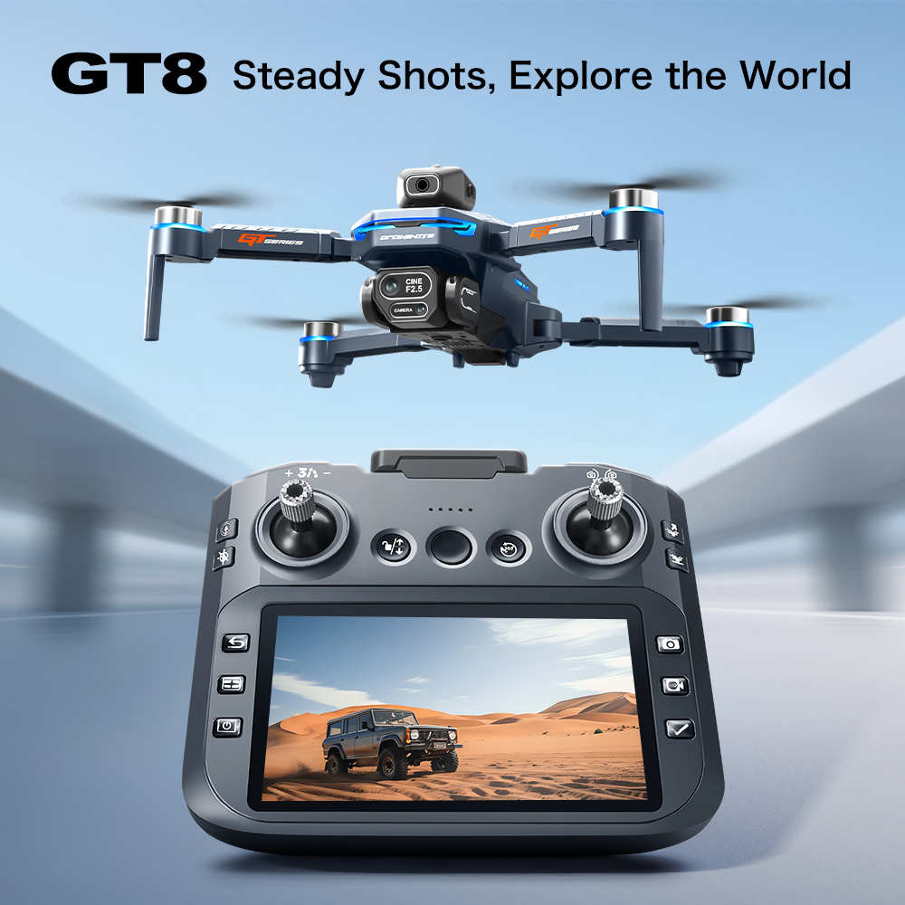 GT8 Max Składany Dron 8K HD Pr – Drone Camera Night Vision recenzja i cena