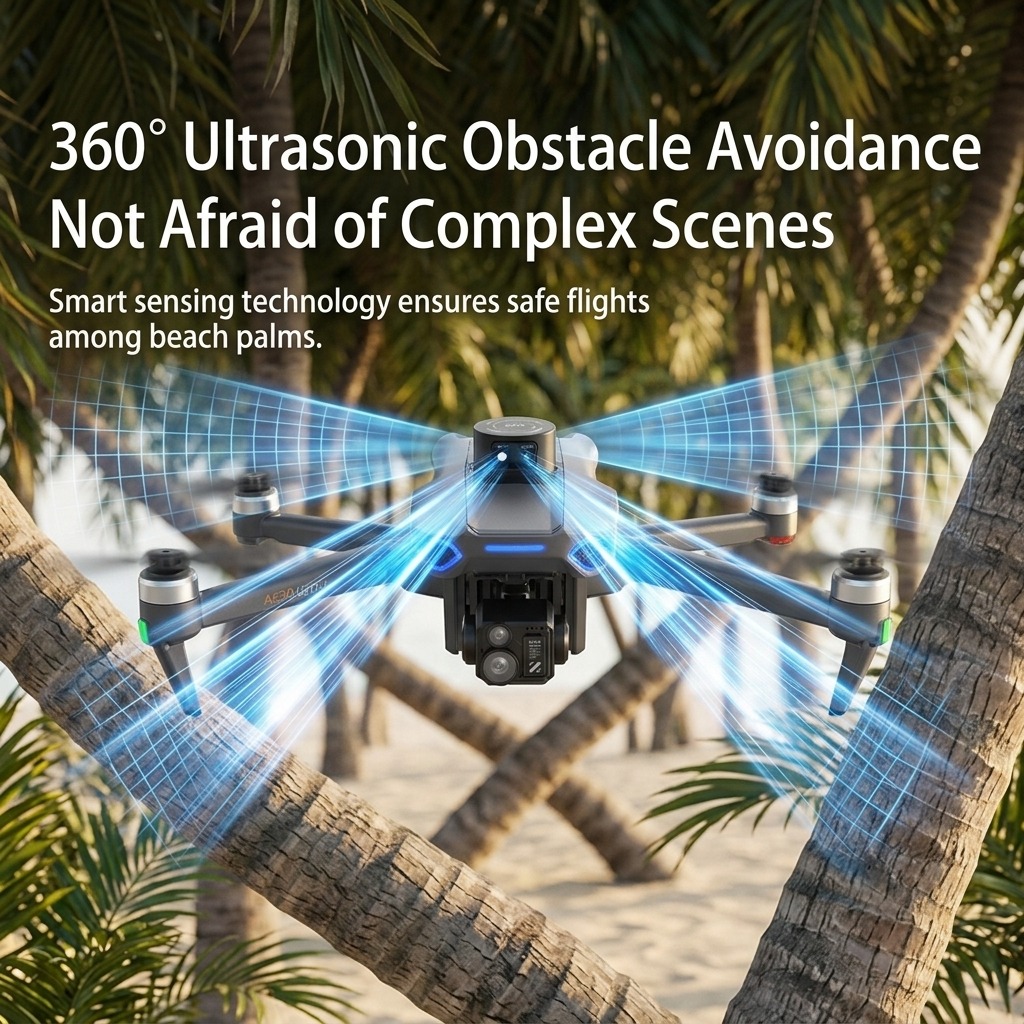 Nowy dron AE30 Ultra GPS z kam – Drone Camera With Gimbal recenzja i cena